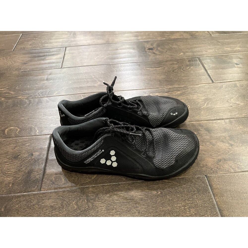 Vivobarefoot Mens Black PRIMUS TRAIL FIRM GROUND Sneakers Size EU 40 US 7